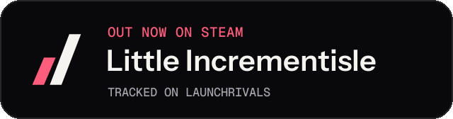 Dark launch badge for Little Incrementisle
