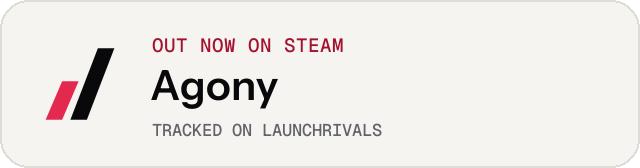 Light launch badge for Agony