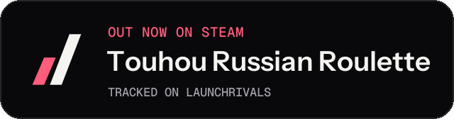Dark launch badge for Touhou Russian Roulette
