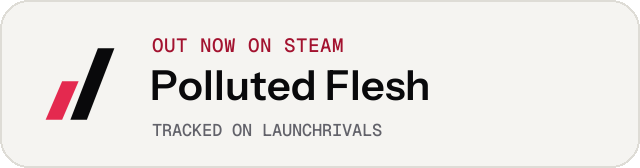 Light launch badge for Polluted Flesh