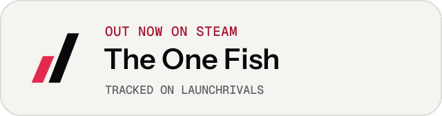 Light launch badge for The One Fish