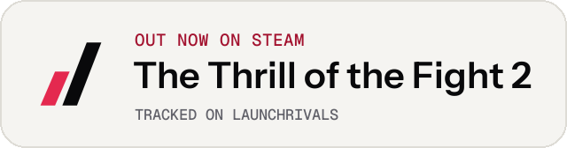 Light launch badge for The Thrill of the Fight 2