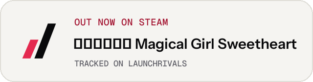 Light launch badge for 魔法少女甜心 Magical Girl Sweetheart