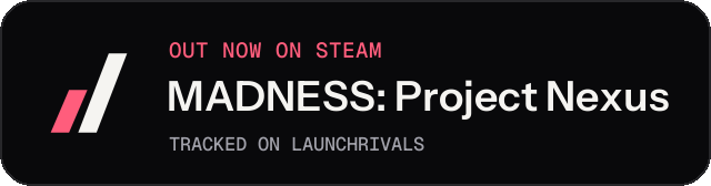 Dark launch badge for MADNESS: Project Nexus