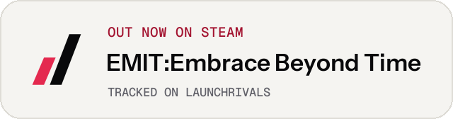 Light launch badge for EMIT:Embrace Beyond Time