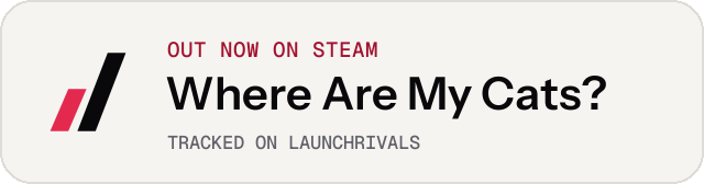 Light launch badge for Where Are My Cats?