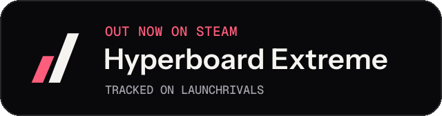 Dark launch badge for Hyperboard Extreme