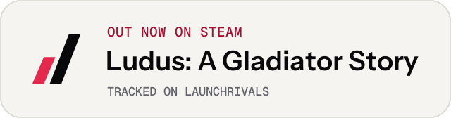 Light launch badge for Ludus: A Gladiator Story