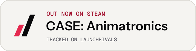 Light launch badge for CASE: Animatronics