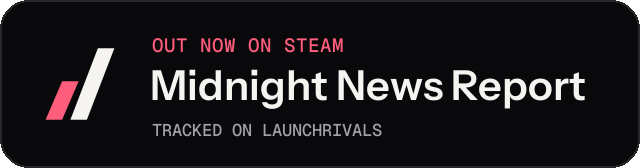 Dark launch badge for Midnight News Report