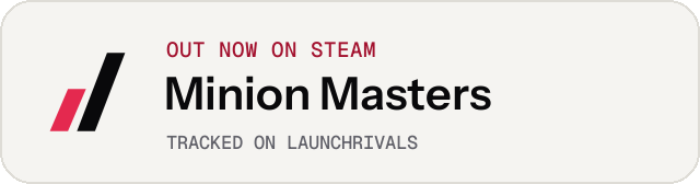 Light launch badge for Minion Masters
