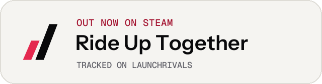 Light launch badge for Ride Up Together