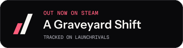 Dark launch badge for A Graveyard Shift