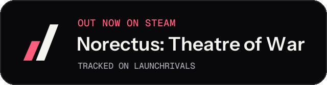 Dark launch badge for Norectus: Theatre of War