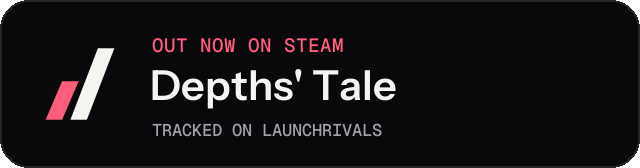 Dark launch badge for Depths' Tale