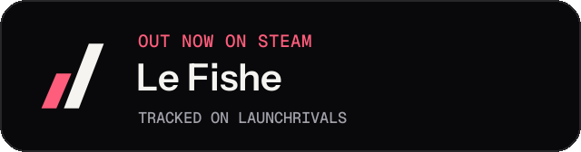 Dark launch badge for Le Fishe