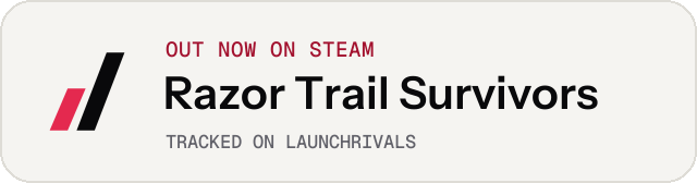 Light launch badge for Razor Trail Survivors
