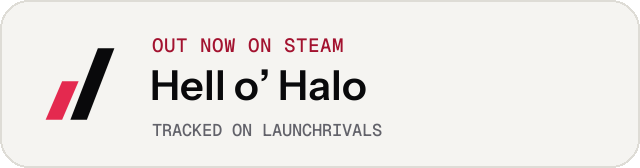 Light launch badge for Hell o’ Halo