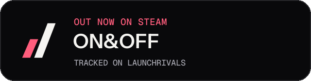 Dark launch badge for ON&OFF