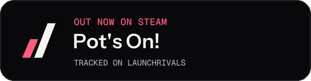 Dark launch badge for Pot's On!