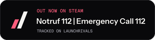 Dark launch badge for Notruf 112 | Emergency Call 112