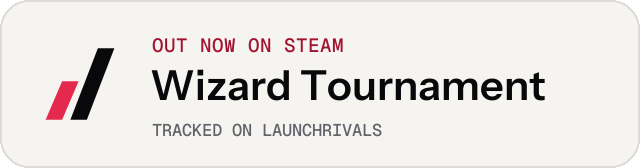 Light launch badge for Wizard Tournament