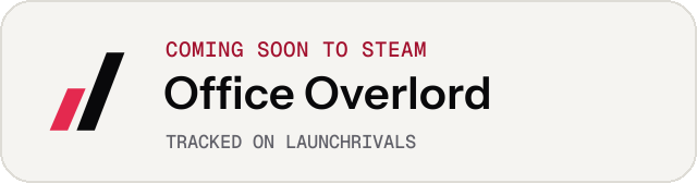 Light launch badge for Office Overlord
