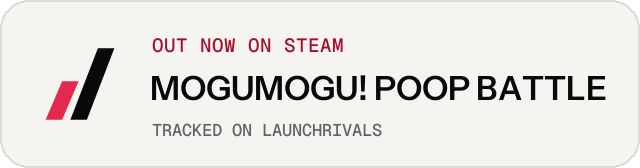 Light launch badge for MOGUMOGU! POOP BATTLE