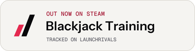 Light launch badge for Blackjack Training