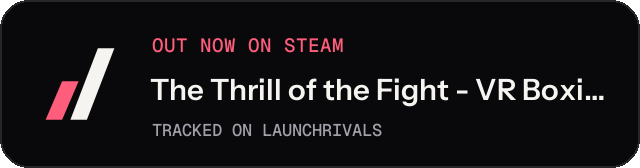 Dark launch badge for The Thrill of the Fight - VR Boxing