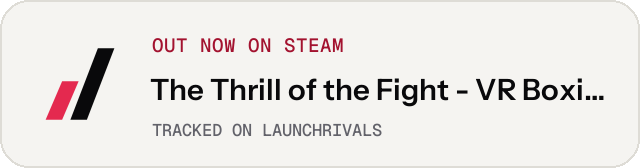 Light launch badge for The Thrill of the Fight - VR Boxing