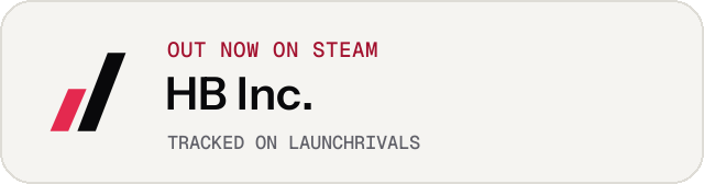 Light launch badge for HB Inc.