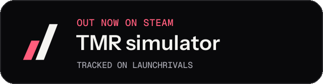 Dark launch badge for TMR simulator