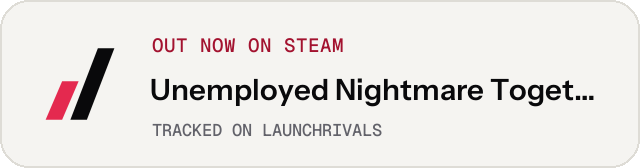 Light launch badge for Unemployed Nightmare Together