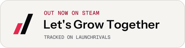 Light launch badge for Let's Grow Together