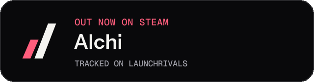 Dark launch badge for Alchi