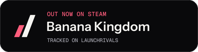 Dark launch badge for Banana Kingdom