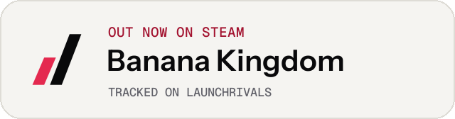 Light launch badge for Banana Kingdom