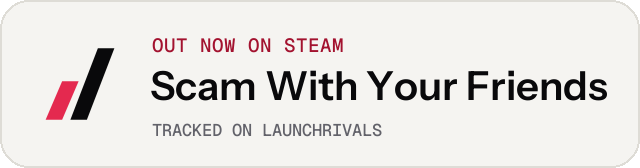 Light launch badge for Scam With Your Friends