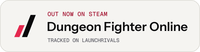 Light launch badge for Dungeon Fighter Online
