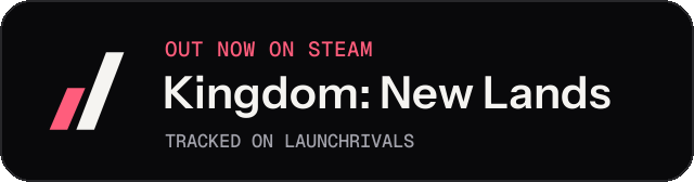 Dark launch badge for Kingdom: New Lands