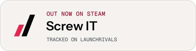 Light launch badge for Screw IT
