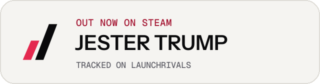 Light launch badge for JESTER TRUMP