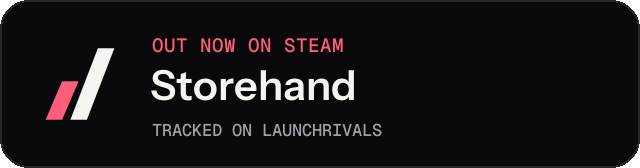 Dark launch badge for Storehand