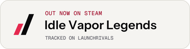 Light launch badge for Idle Vapor Legends