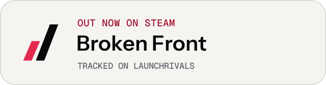 Light launch badge for Broken Front