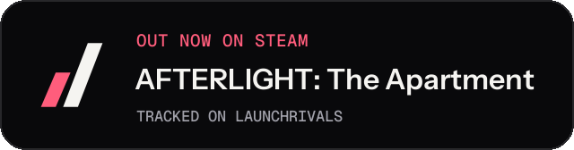 Dark launch badge for AFTERLIGHT: The Apartment