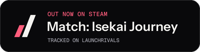 Dark launch badge for Match: Isekai Journey