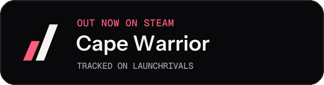 Dark launch badge for Cape Warrior
