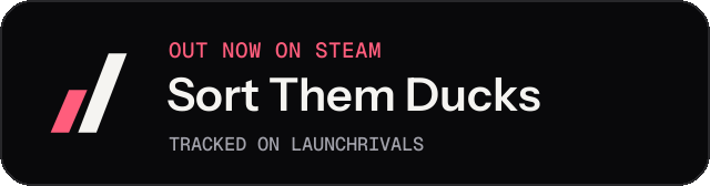 Dark launch badge for Sort Them Ducks